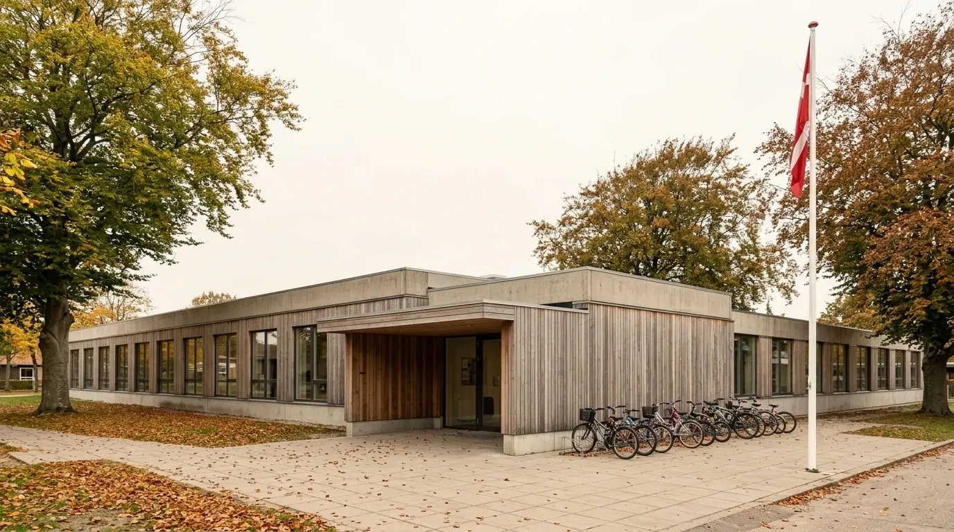 Renoveret kommunal skole